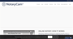 Desktop Screenshot of notarycam.com